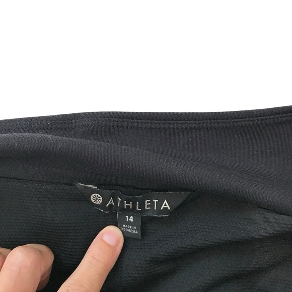 Athleta Brooklyn Skort Mid Rise Black Size 14 Women’s - Picture 3 of 4